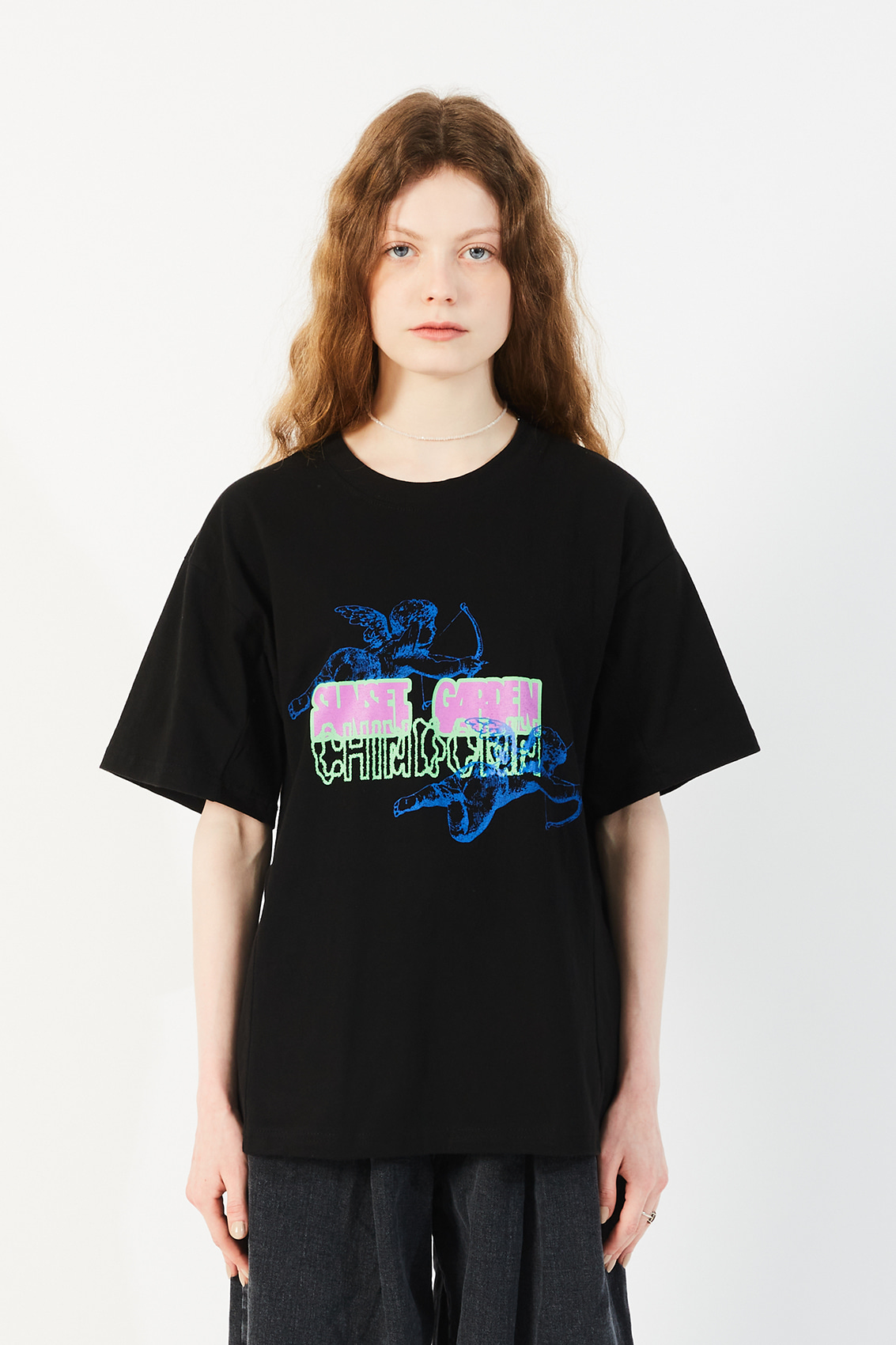 TWO ANGELS T SHIRT (MULTI COLOR)
