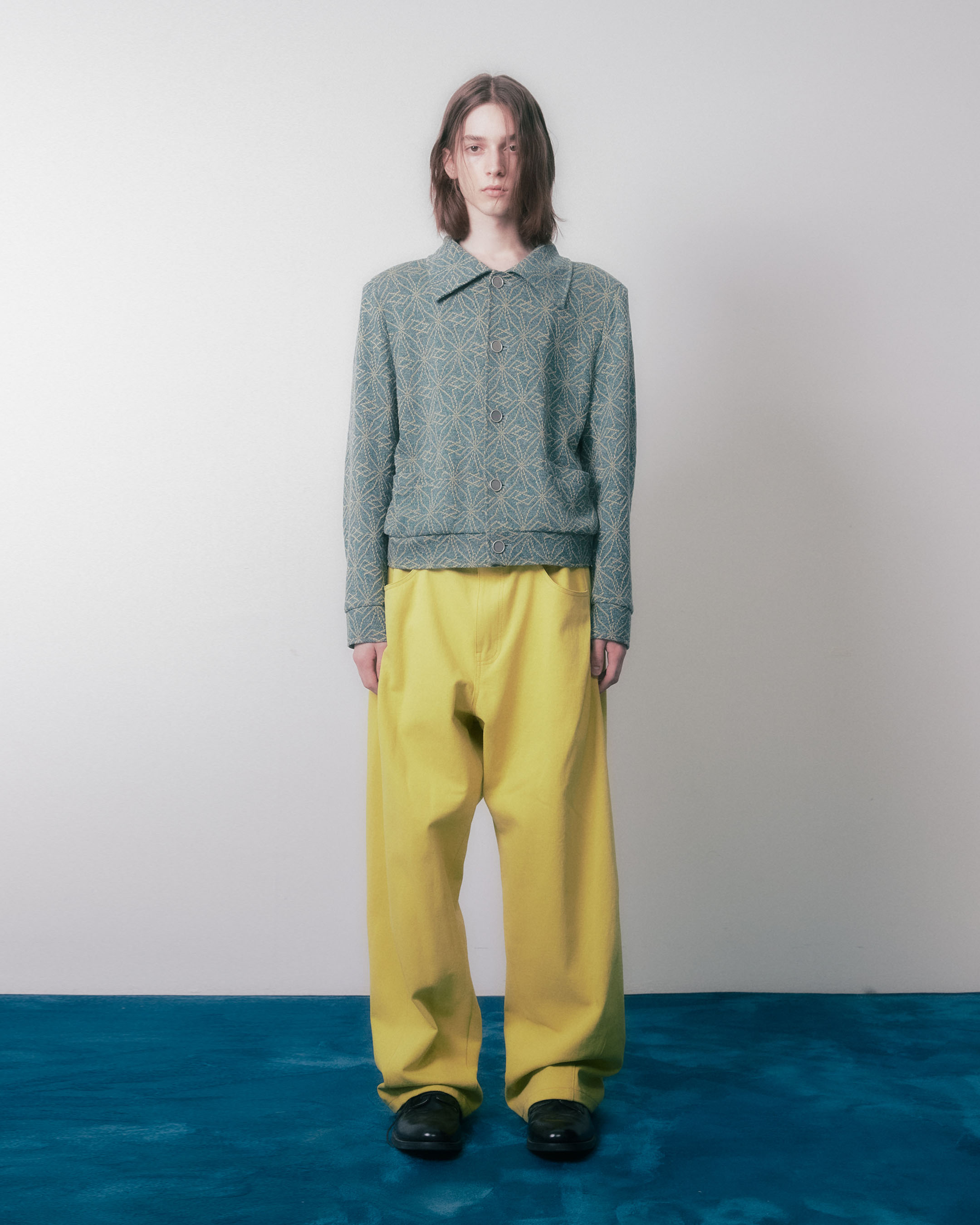 PANELLED TROUSERS (YELLOW)